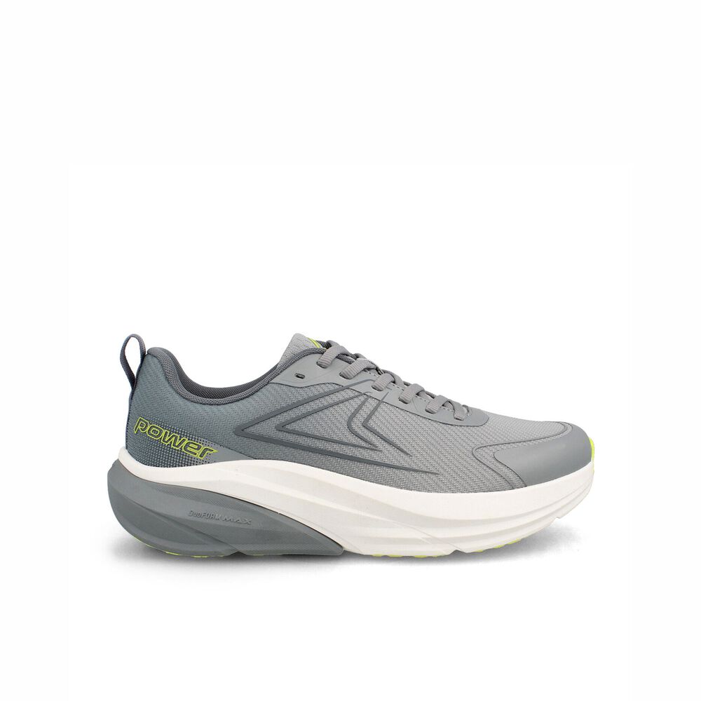Zapatilla Hombre Power Duofoam Max 500 Delux Gris - Verde image number 0.0